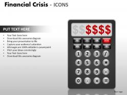 Financial crisis icons ppt 17 32
