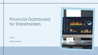 Financial Dashboard For Stakeholders PPT Summary AT