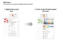 Financial data globe business lifeline data folder ppt icons graphics