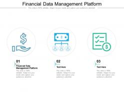 Financial data management platform ppt powerpoint presentation infographics cpb