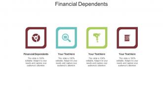Financial dependents ppt powerpoint presentation professional smartart cpb