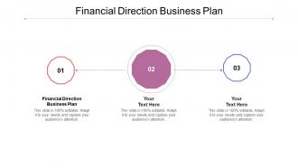 Financial direction business plan ppt powerpoint presentation styles outfit cpb