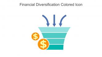 Financial Diversification Colored Icon In Powerpoint Pptx Png And Editable Eps Format