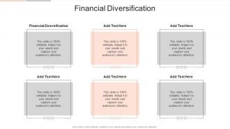Financial Diversification In Powerpoint And Google Slides Cpb