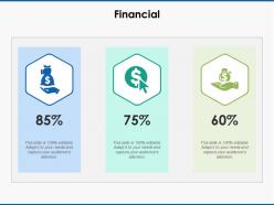 Financial dollar percentages f705 ppt powerpoint presentation pictures outline