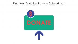 Financial Donation Buttons Colored Icon In Powerpoint Pptx Png And Editable Eps Format