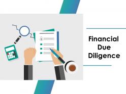 Financial due diligence ppt icon good