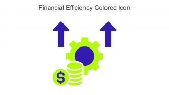 Financial Efficiency Colored Icon In Powerpoint Pptx Png And Editable Eps Format