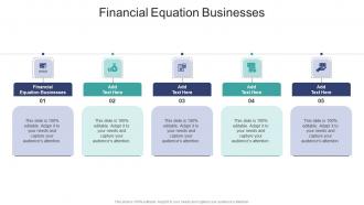 Financial Equation Businesses In Powerpoint And Google Slides Cpb
