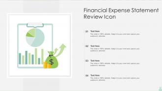 Financial Expense Statement Review Icon