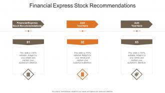 Financial Express Stock Recommendations In Powerpoint And Google Slides Cpb