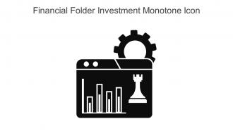 Financial Folder Investment Monotone Icon In Powerpoint Pptx Png And Editable Eps Format