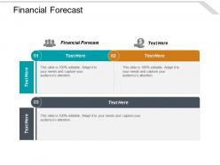 Financial forecast ppt powerpoint presentation slides master slide cpb