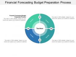Financial forecasting budget preparation process ppt powerpoint presentation file ideas cpb
