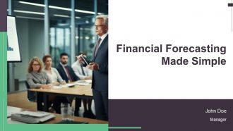 Financial Forecasting Made Simple PPT Outline AT