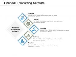 Financial forecasting software ppt powerpoint presentation icon ideas cpb