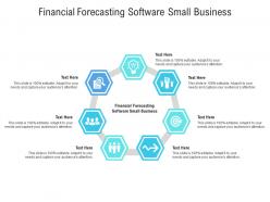 Financial forecasting software small business ppt powerpoint presentation infographics demonstration cpb