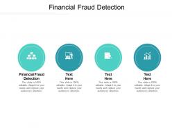 Financial fraud detection ppt powerpoint presentation gallery background image cpb