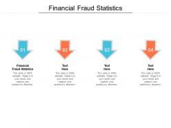 Financial fraud statistics ppt powerpoint presentation gallery pictures cpb
