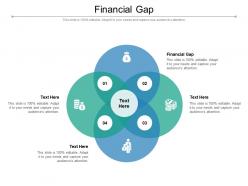 Financial gap ppt powerpoint presentation infographics display cpb