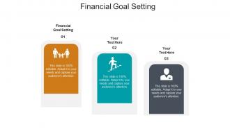 Financial goal setting ppt powerpoint presentation shapes cpb