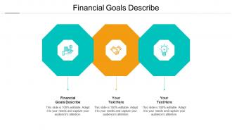 Financial goals describe ppt powerpoint presentation show ideas cpb