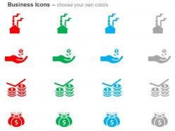 Financial growth productivity investment techniques ppt icons graphics