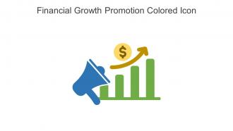 Financial Growth Promotion Colored Icon In Powerpoint Pptx Png And Editable Eps Format
