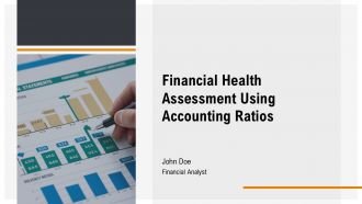 Financial Health Assessment Using Accounting Ratios PPT Slides AT