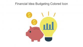 Financial Idea Budgeting Colored Icon In Powerpoint Pptx Png And Editable Eps Format