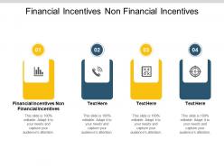Financial incentives non financial incentives ppt powerpoint presentation layouts topics cpb