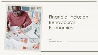Financial Inclusion Behavioural Economics PPT Guidelines ACP
