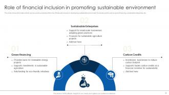 Financial Inclusion To Promote Economic Development Fin CD Interactive Impressive