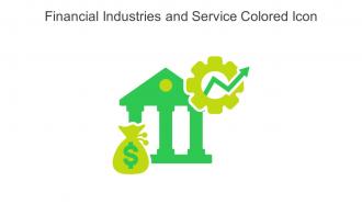 Financial Industries And Service Colored Icon In Powerpoint Pptx Png And Editable Eps Format