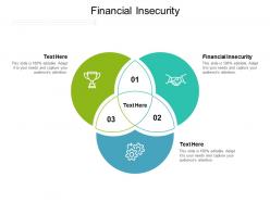 Financial insecurity ppt powerpoint presentation show graphics download