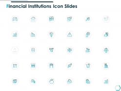 Financial institutions icon slides management k48 ppt powerpoint presentation templates