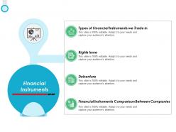 Financial instruments debenture ppt powerpoint presentation gallery infographics