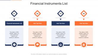 Financial Instruments List In Powerpoint And Google Slides Cpb