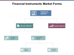 Financial instruments market forms ppt powerpoint presentation file deck