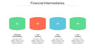 Financial Intermediaries Ppt Powerpoint Presentation Slides Influencers Cpb