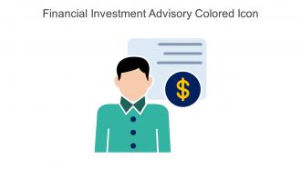 Financial Investment Advisory Colored Icon In Powerpoint Pptx Png And Editable Eps Format
