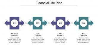 Financial Life Plan Ppt Powerpoint Presentation Model Examples Cpb