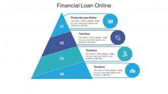 Financial loan online ppt powerpoint presentation icon background cpb
