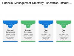 Financial Management Creativity Innovation Internal Awareness Political Savvy