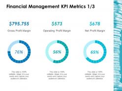 Financial management kpi metrics 1 3 ppt layouts backgrounds