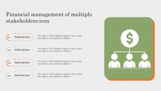 Financial Management Of Multiple Stakeholders Icon