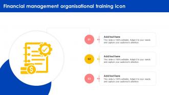 Financial Management Organisational Training Icon