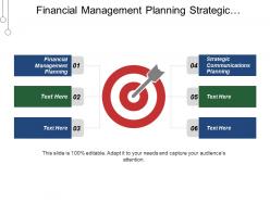 Financial management planning strategic communications planning asset management cpb