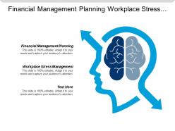 Financial management planning workplace stress management leadership planning cpb