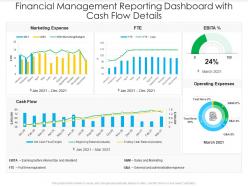 Financial Management Reporting Dashboard With Cash Flow Details